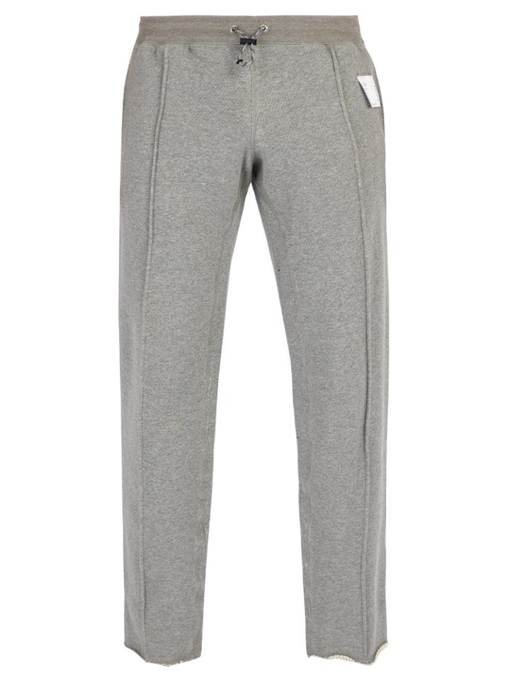 Satisfy Mid-weight Frayed-hem Track Pants
