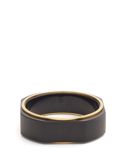 Matchesfashion.com Objet Singulier - Chunky Geometric Bracelet - Womens - Black