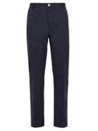 Matchesfashion.com Thom Browne - Deconstructed Tri Colour Stripe Chino Trousers - Mens - Navy