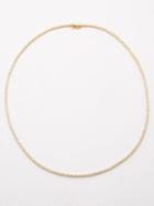 Anita Ko - Hepburn Diamond & 18kt Gold Necklace - Womens - Gold Multi