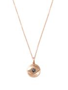Ladies Fine Jewellery Ileana Makri - Evil Eye Diamond & 18kt Rose-gold Necklace - Womens - Rose Gold