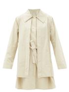 Matchesfashion.com Lemaire - Layered Cotton-ventile Coat - Womens - Cream