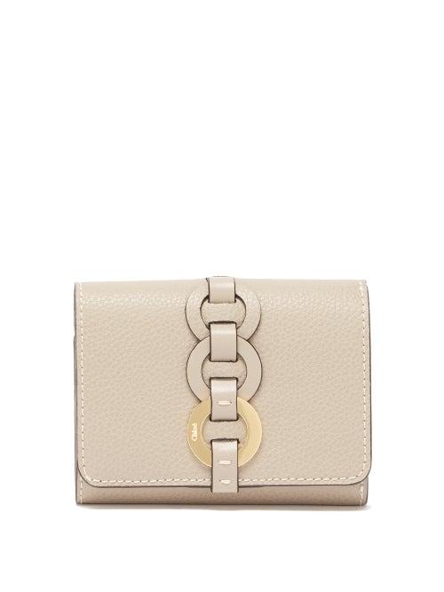 Matchesfashion.com Chlo - Darryl Leather Wallet - Womens - Grey