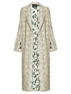 Calvin Klein Collection Halliwell Leopard-print Trench Coat