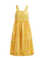 Matchesfashion.com Shrimps - Lucia Sequinned Floral Midi Dress - Womens - Yellow