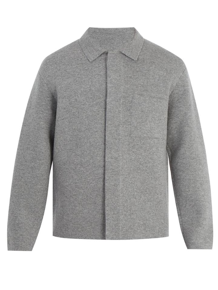 Berluti Wool And Cashmere-blend Field Jacket