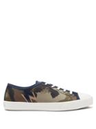 Matchesfashion.com Valentino - Camouart Low Top Trainers - Mens - Khaki