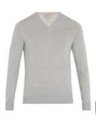 Burberry Randolf V-neck Cashmere-blend Sweater