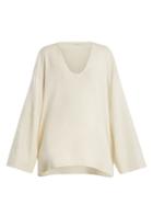 The Row Lesli Silk And Cotton-blend Sweater