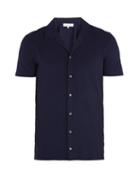 Matchesfashion.com Orlebar Brown - Travis Cotton Piqu Polo Shirt - Mens - Navy