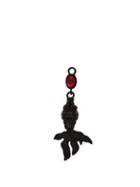 Matchesfashion.com Hillier Bartley - Fish Drop Charm - Womens - Black