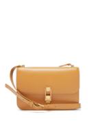Matchesfashion.com Saint Laurent - Carre Leather Cross-body Bag - Womens - Yellow