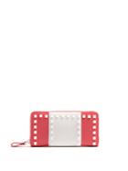 Valentino Free Rockstud Leather Continental Wallet