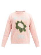Matchesfashion.com Gucci - Mon Petit Chou Mohair-blend Sweater - Mens - Pink