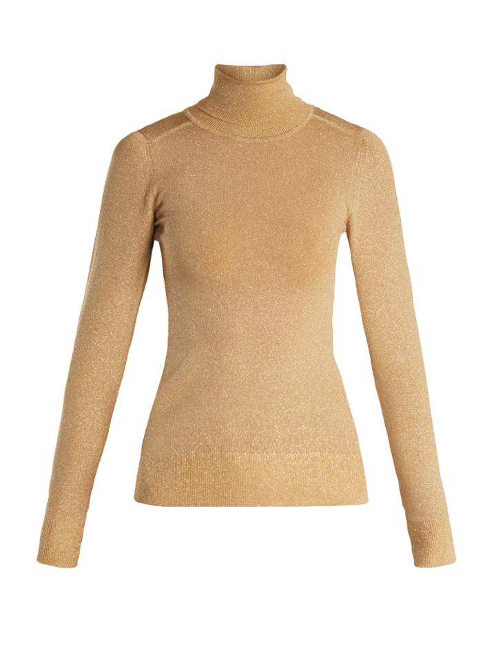 Joostricot Roll-neck Long-sleeved Knit Sweater