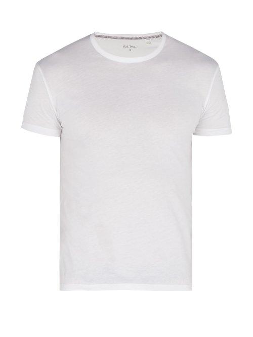 Matchesfashion.com Paul Smith - Cotton Jersey T Shirt - Mens - White