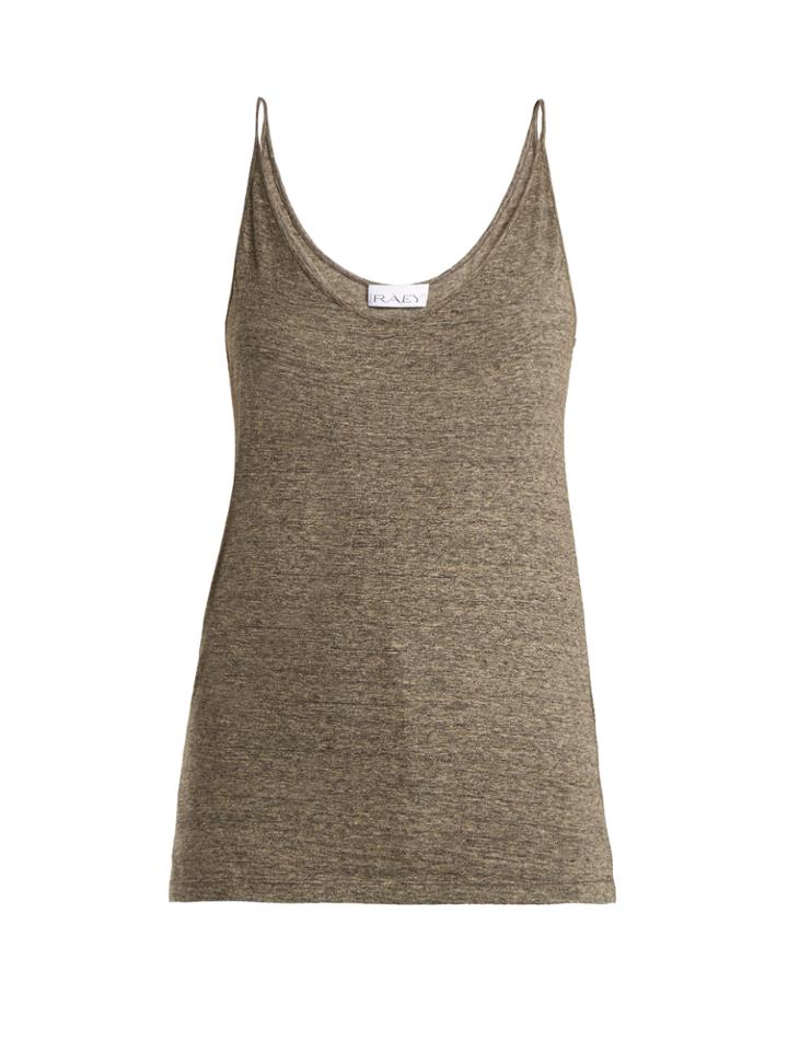 Raey Deep Scoop-neck Jersey Cami Top