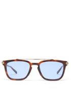 Matchesfashion.com Brioni - Square Acetate Sunglasses - Mens - Tortoiseshell
