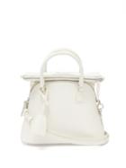 Ladies Bags Maison Margiela - 5ac Mini Leather Handbag - Womens - White