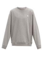 Matchesfashion.com Acne Studios - Cotton-jersey Sweatshirt - Mens - Grey