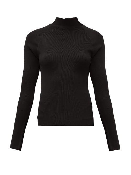 Matchesfashion.com Petar Petrov - Kienna Open Back Sweater - Womens - Black