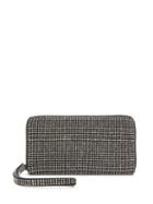 Matchesfashion.com Christopher Kane - Crystal Embellished Mesh And Leather Clutch - Womens - Black Multi