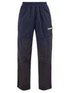 Aries - Windcheater Spray-dyed Nylon Track Pants - Mens - Navy