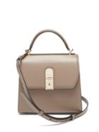 Matchesfashion.com Salvatore Ferragamo - Boxyz Small Leather Box Bag - Womens - Brown