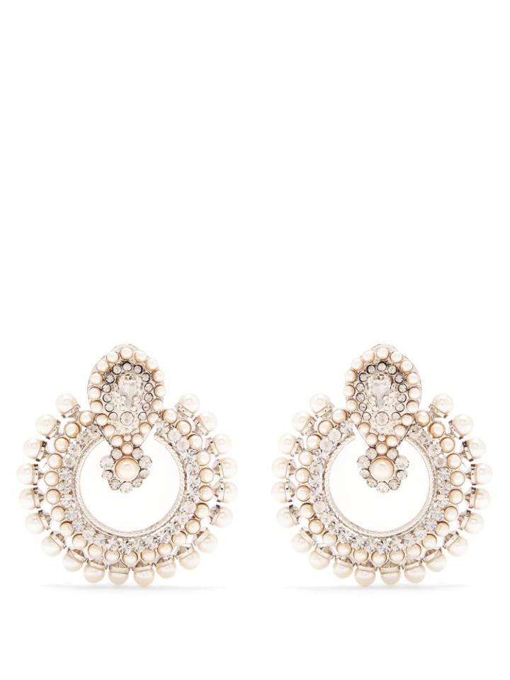 Etro Taj Mahal Faux-pearl Embellished Earrings