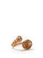 Matchesfashion.com Bibi Van Der Velden - Tornado Diamond & 18kt White-gold Ring - Womens - White Gold