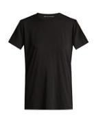 Matchesfashion.com Summa - Short Sleeved Pima Cotton T Shirt - Womens - Black