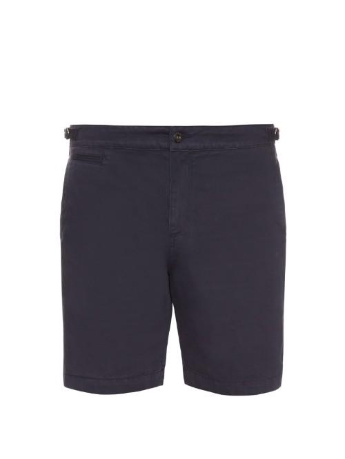 Orlebar Brown Jonathan Cotton And Linen-blend Shorts