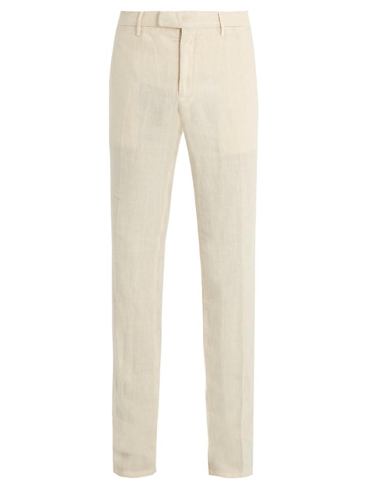 Boglioli Tailored Linen Trousers
