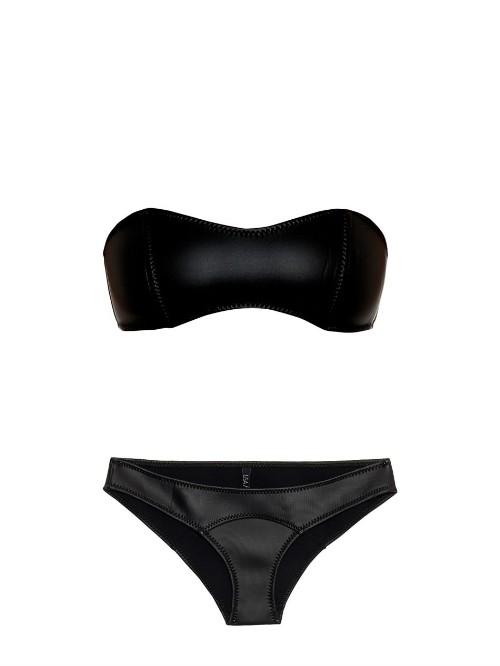 Lisa Marie Fernandez Natalie Bandeau Rubber-neoprene Bikini
