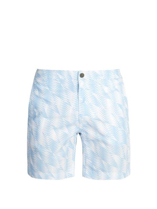 Matchesfashion.com Onia - Calder Swim Shorts - Mens - Light Blue