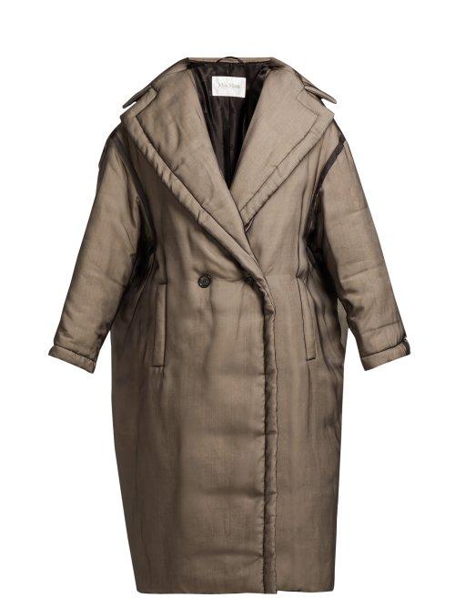 Matchesfashion.com Max Mara - Knut Coat - Womens - Black