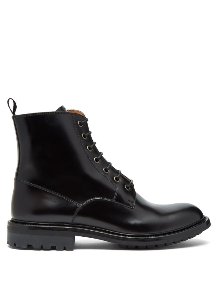 Church's Nanalah Lace-up Leather Ankle Boots