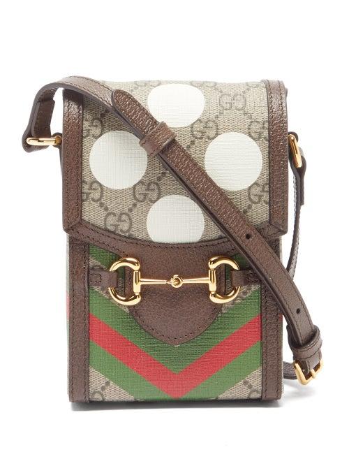 Gucci - Mini Printed Gg-canvas Cross-body Bag - Womens - Multi