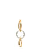 Matchesfashion.com Charlotte Chesnais - Three Lovers 18kt Gold Single Earring - Womens - Silver Gold
