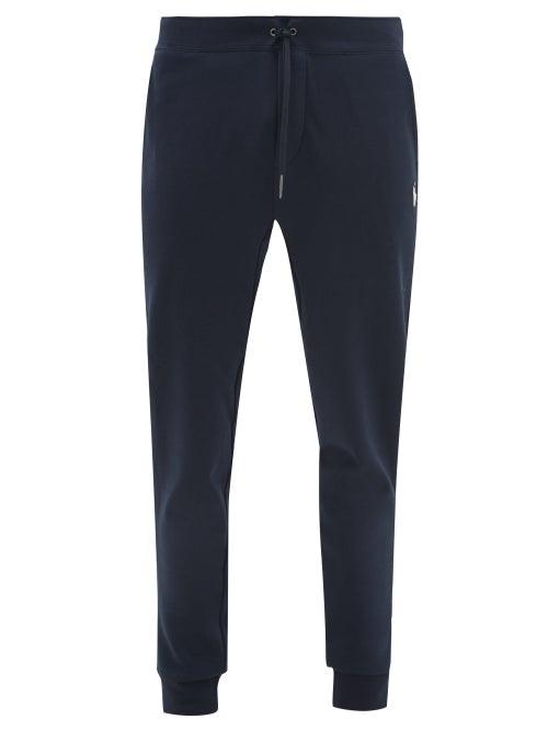 Matchesfashion.com Polo Ralph Lauren - Logo-embroidered Jersey Track Pants - Mens - Navy