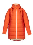 Matchesfashion.com A.w.a.k.e. - Oversized Quilted Padded Coat - Womens - Orange