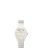 Matchesfashion.com Gucci - Grip Two-window Stainless-steel Watch - Womens - Silver