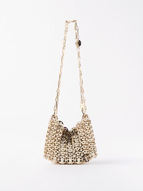 Paco Rabanne - 1969 Nano Chainmail Shoulder Bag - Womens - Gold