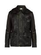 C.p. Company Goggle Lens Leather Jacket