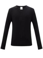Allude - V-neck Cashmere Sweater - Mens - Black
