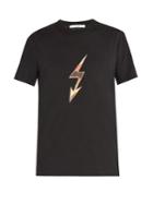 Givenchy Lightning Bolt Arrow-print Cotton T-shirt