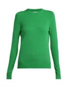 Matchesfashion.com Barrie - Arran Pop Cashmere Sweater - Womens - Green