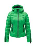 Goldbergh - Pikes Quilted-shell Down Ski Jacket - Womens - Green