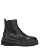 Matchesfashion.com A-cold-wall* - Logo-debossed Leather Chelsea Boots - Mens - Black