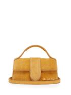 Matchesfashion.com Jacquemus - Bambino Suede Bag - Womens - Dark Yellow